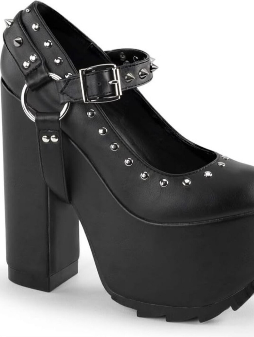 RARE Demonia Cramps-02 platform Mary Jane shoes discontinued US8